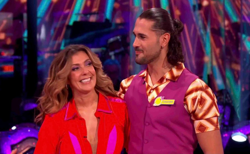 Kym Marsh and dance partner Graziano Di Prima