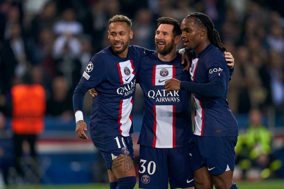 Messi helped himself to a brace against Maccabi Haifa