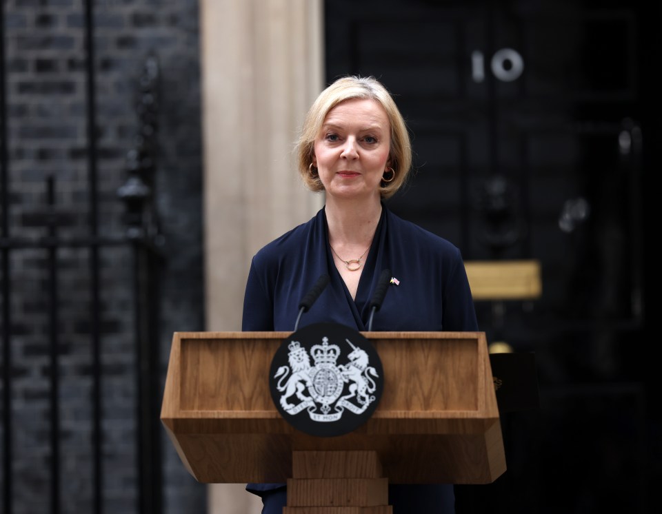 Liz Truss resigned as PM this afternoon