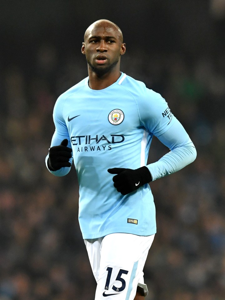 Eliaquim Mangala was a Manchester City player for five years