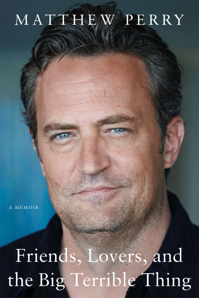 Matthew Perry's struggles will be detailed in Friends, Lovers, And The Big Terrible Thing, released on November 1