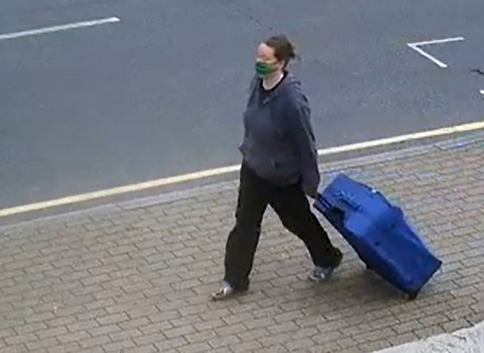 Mitchell was captured dragging the vulnerable pensioner's body in a suitcase