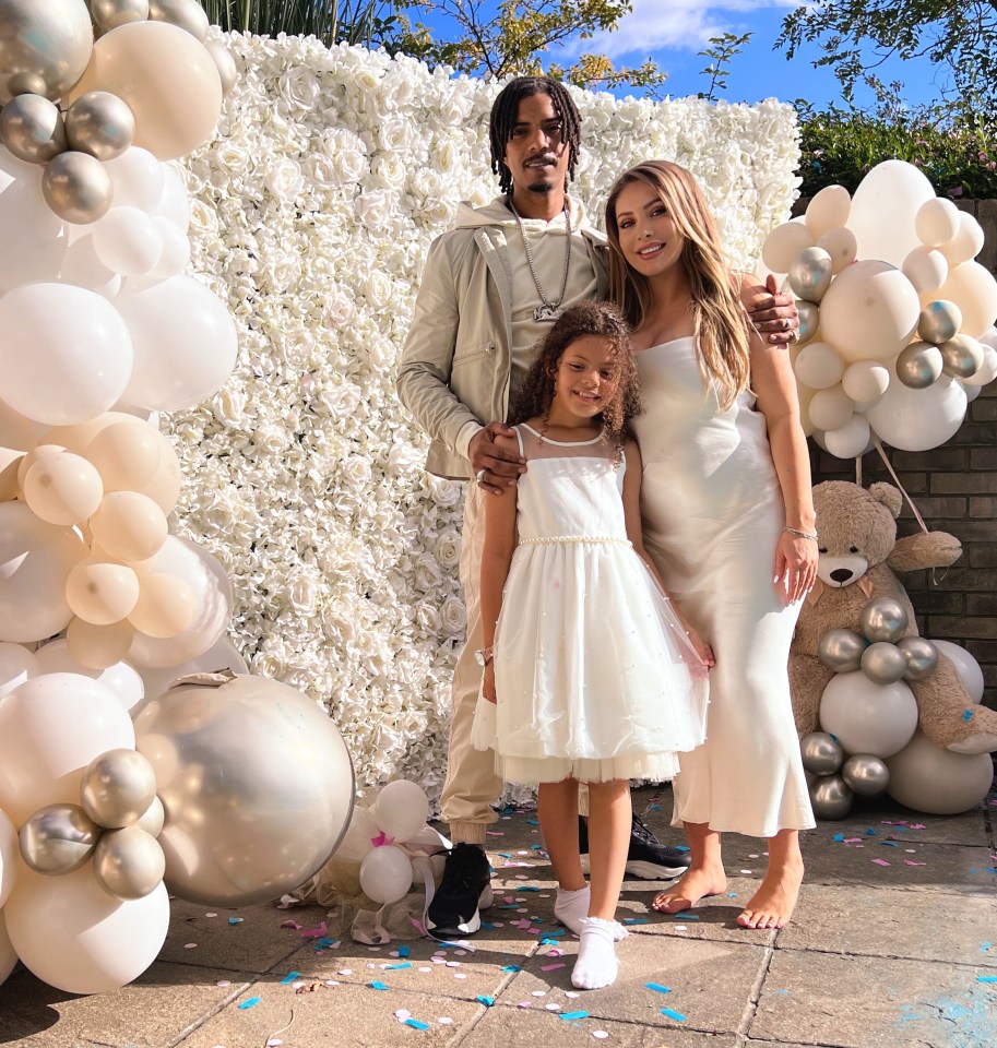 The rapper, his girlfriend Ashley Havelin and their daughter Ava Rose let me into their exclusive party