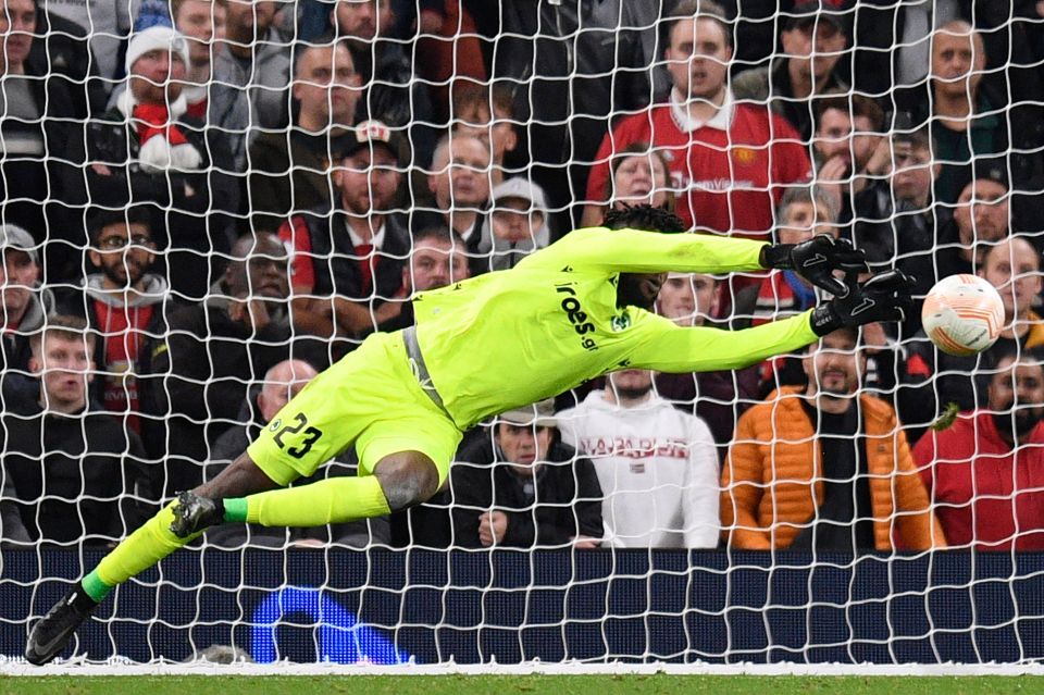 Francis Uzoho refused to be beaten with a string of top saves until injury time