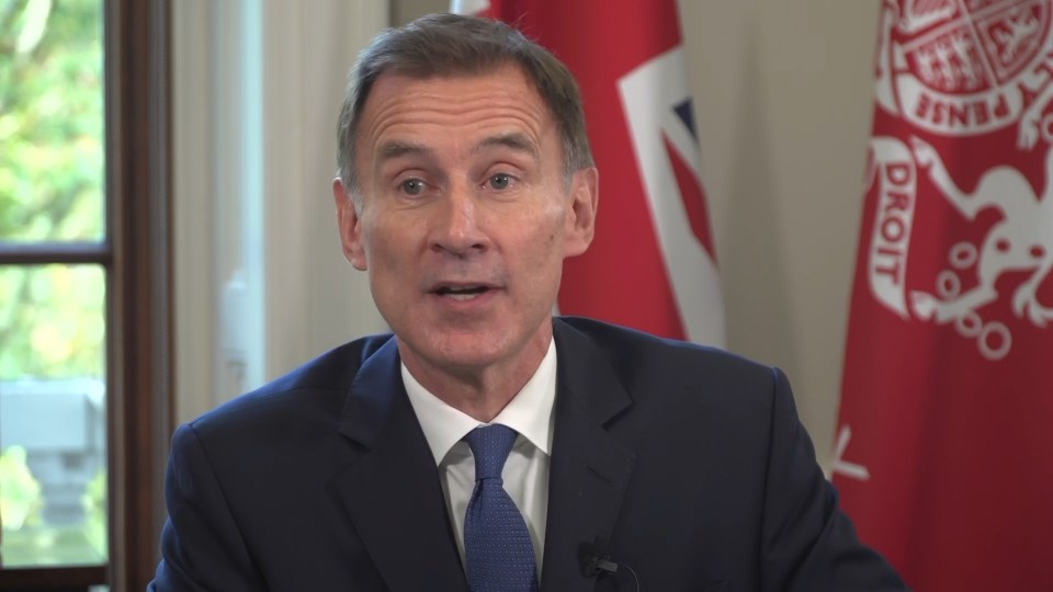 Chancellor Jeremy Hunt made a statement from the Treasury in London before speaking to MPs in the House of Commons at 3.30pm on October 17, 2022