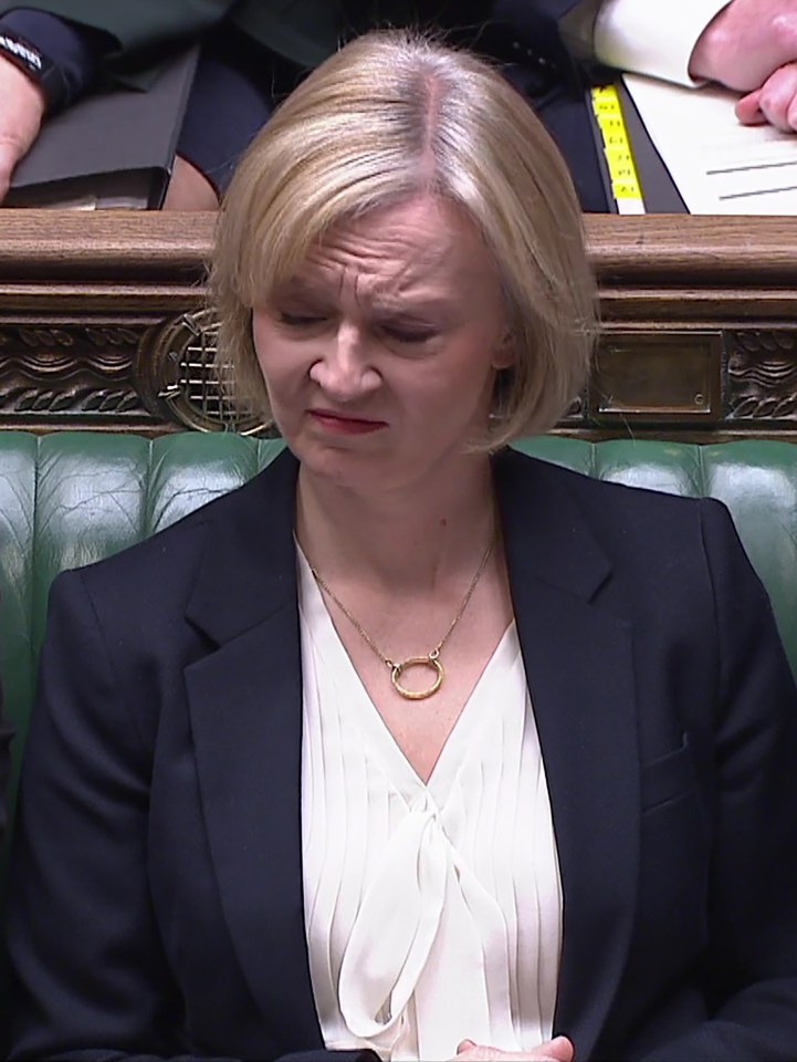 The PM was under fire at PMQs and saw her Government collapse around her