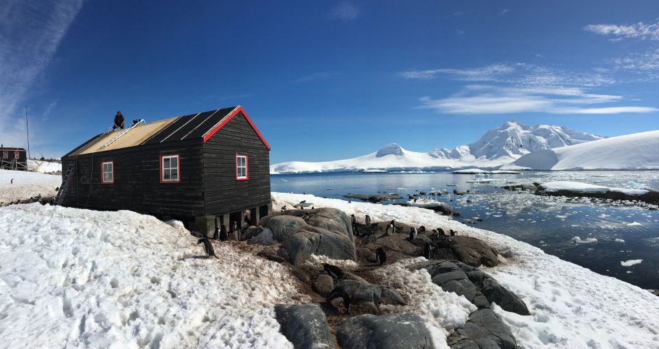 She'll be running the gift shop in Port Lockroy, Antarctica