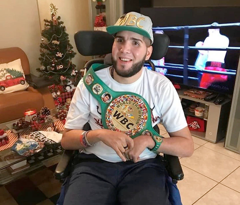 Boxer Prichard Colon was left with brain damage following an injury in the ring