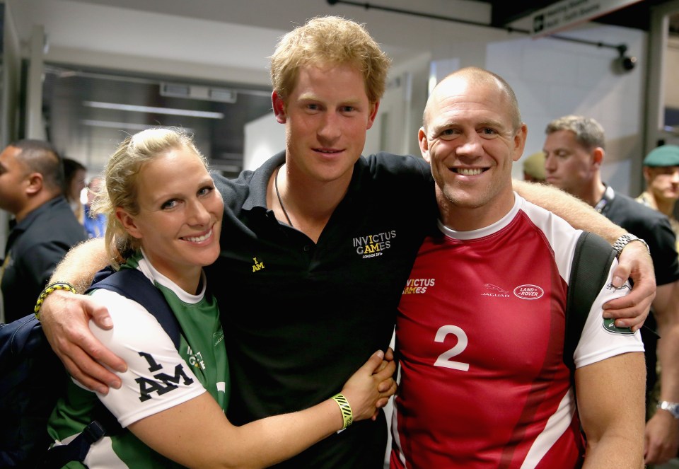 Mike is a popular member of the royal family, said to be favoured by both Prince Harry, pictured, and William, and was praised by the now-late Queen too