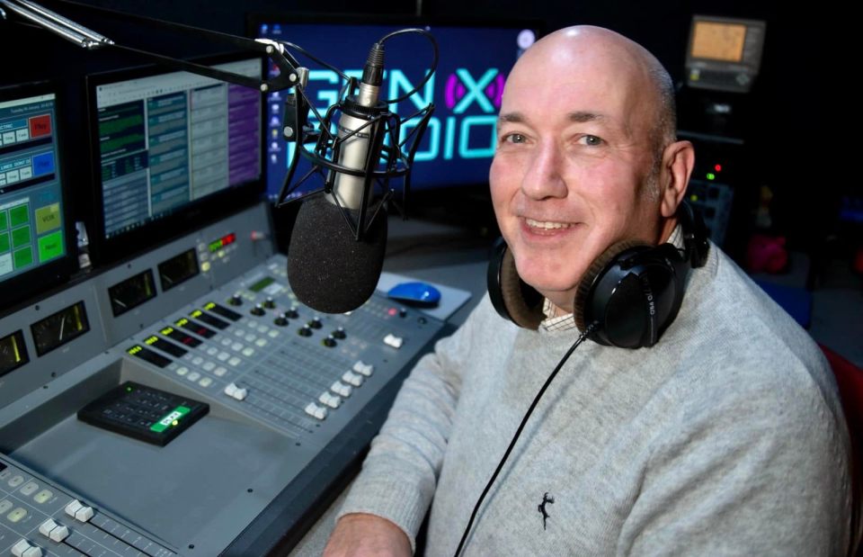 Radio DJ Tim Gough reportedly collapsed on to his mixing decks while suffering a fatal heart attack