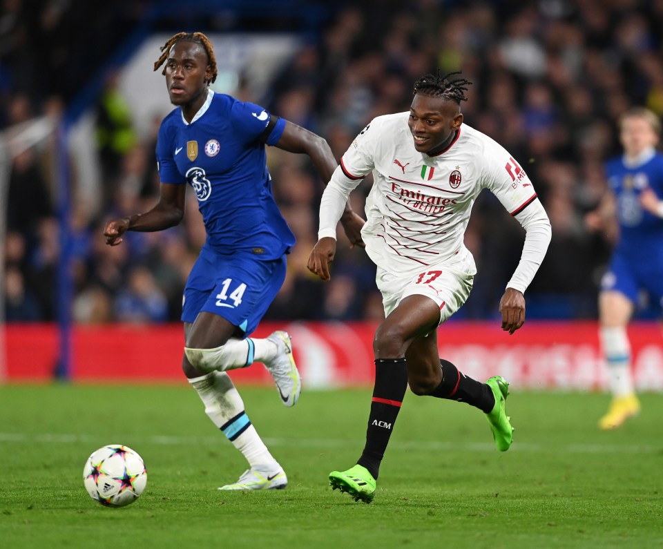 Rafael Leao looked bright against Chelsea...