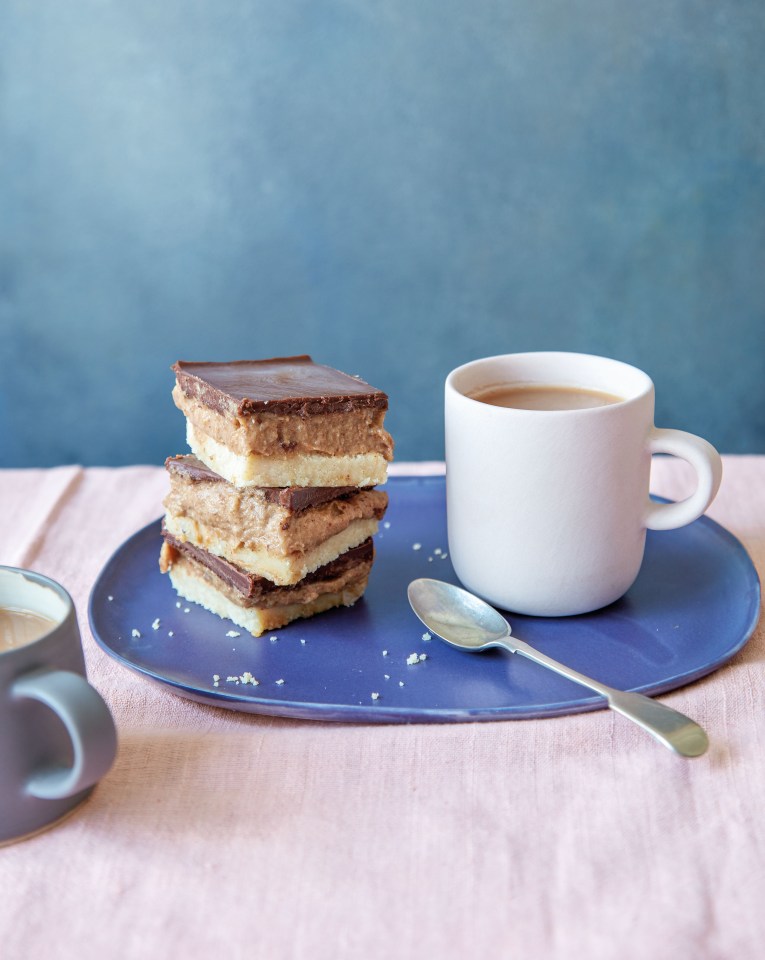 Millionaire’s shortbreads are a tasty treat you can make using an air fryer