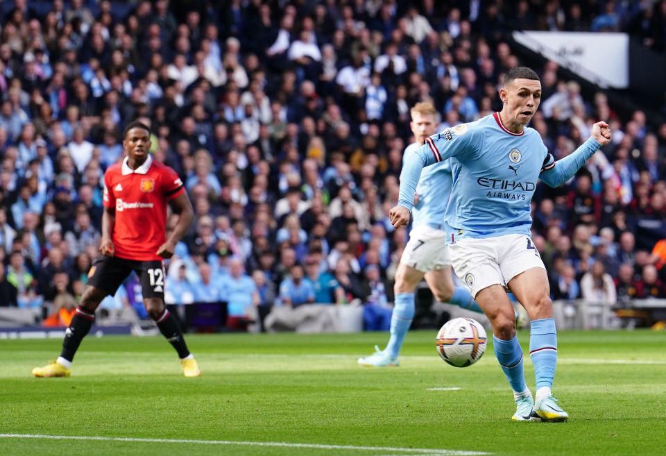 Phil Foden started the rout with his no-look finish