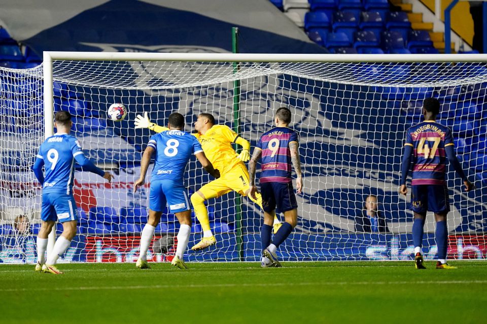 Auston Trusty's flick finds the back of the net