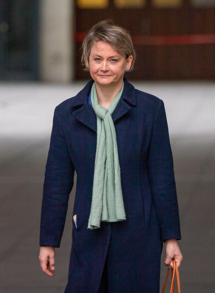 Yvette Cooper said: 'Our national security and public safety are too important for this kind of chaos'