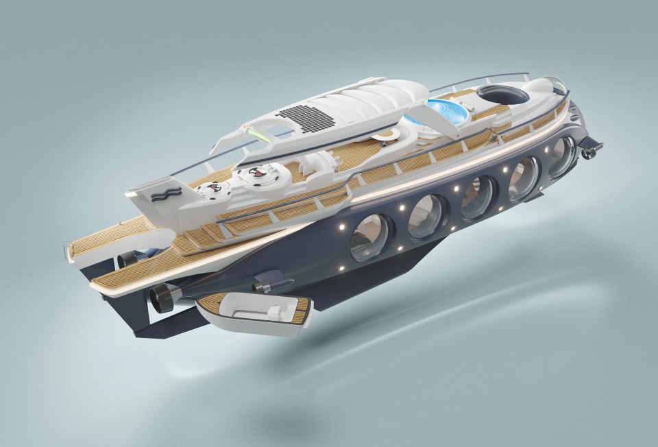 The Nautilus would be able to travel underwater for days