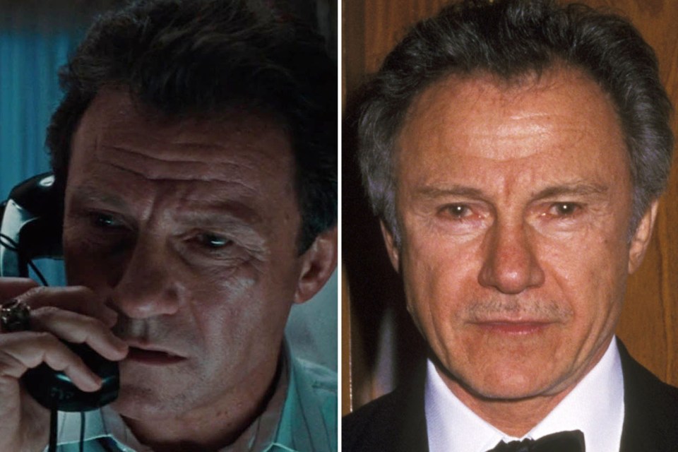 Harvey Keitel played the cop on the hunt for the two female fugitives