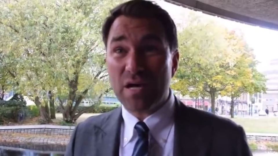 Eddie Hearn appeared to take a different stance on boxers and failed drug tests when this issue cropped up previously