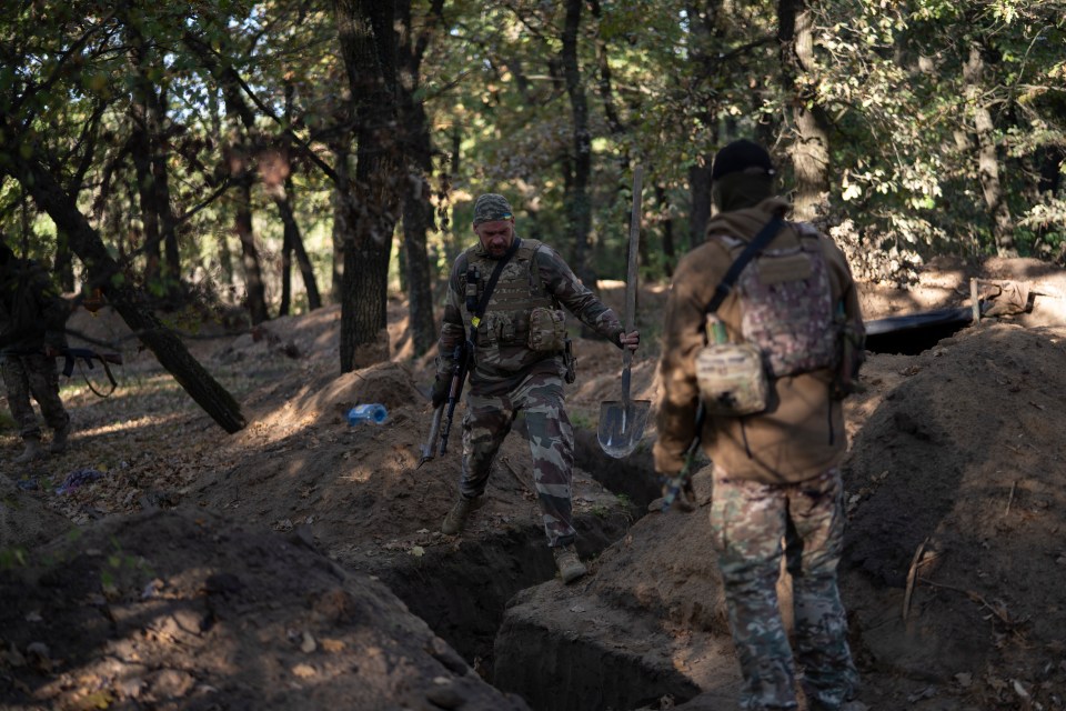 Ukrainian forces have been advancing in Kherson