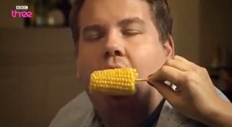 Smithy gets worked up over corn on the cob