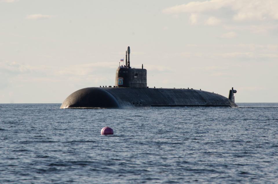 Russia's Belgorod nuclear sub, capable of launching nukes during a conflict