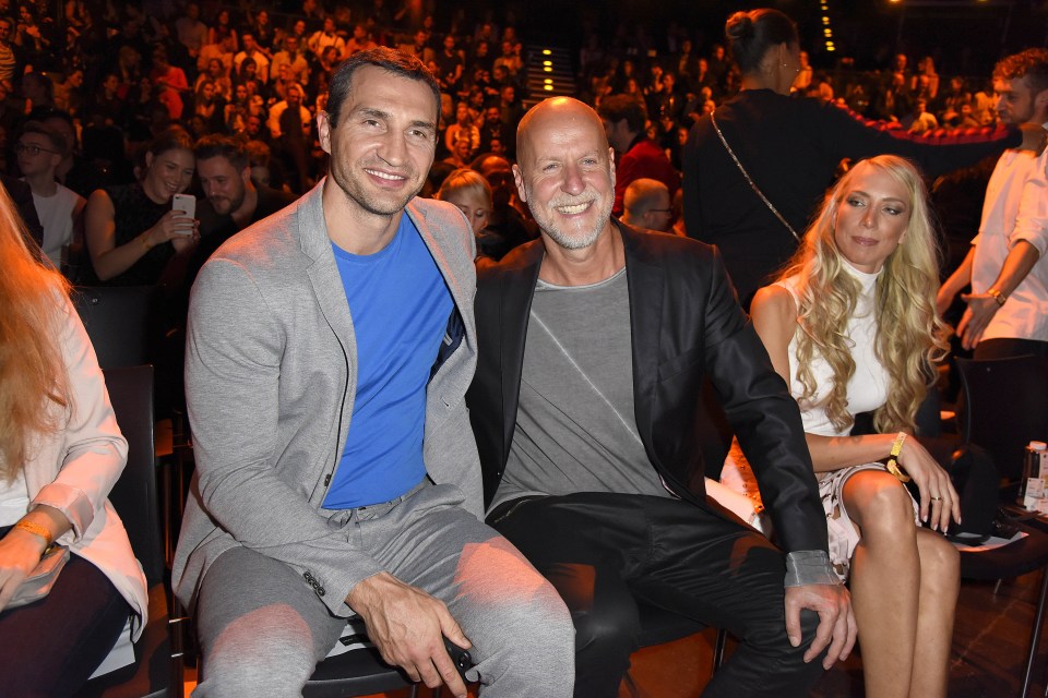 Wladimir Klitschko and Rainer Schaller in 2017