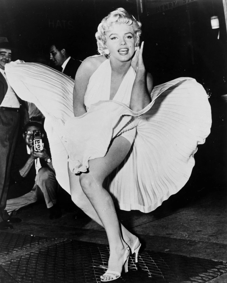 Nor, famously, was Marilyn, seen here in The Seven Year Itch