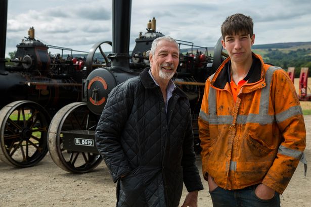 Reuben showed of his mechanic skills in the latest episode of Beyond the Yorkshire Farm