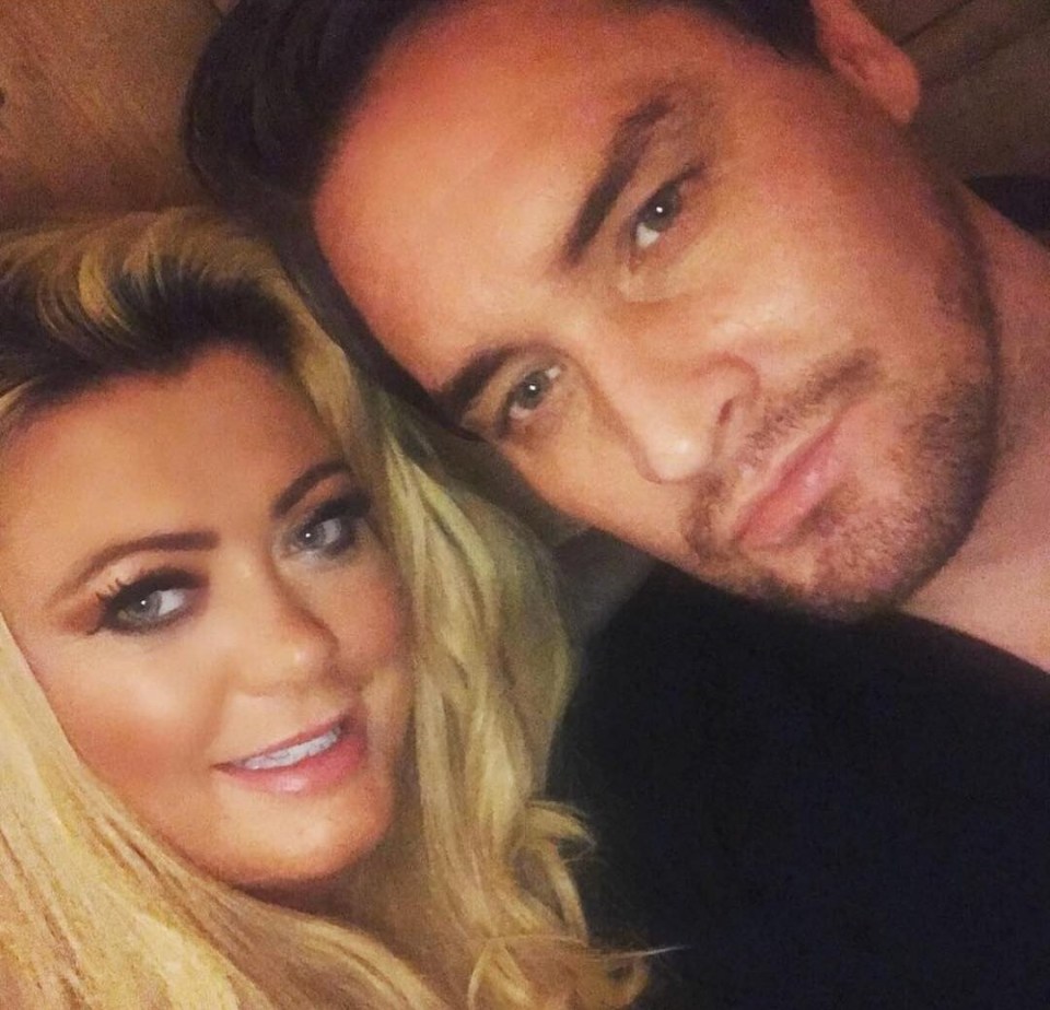 Gemma Collins and Stephen Mortimer, her ex-boyfriend who was convicted of GBH