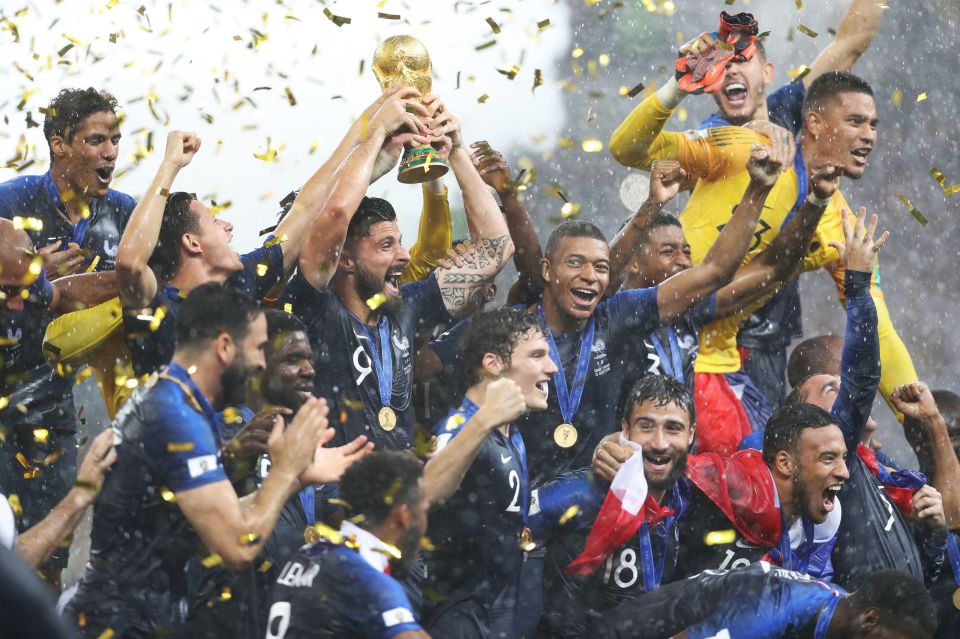 France had to wait 20 years to win their second World cup