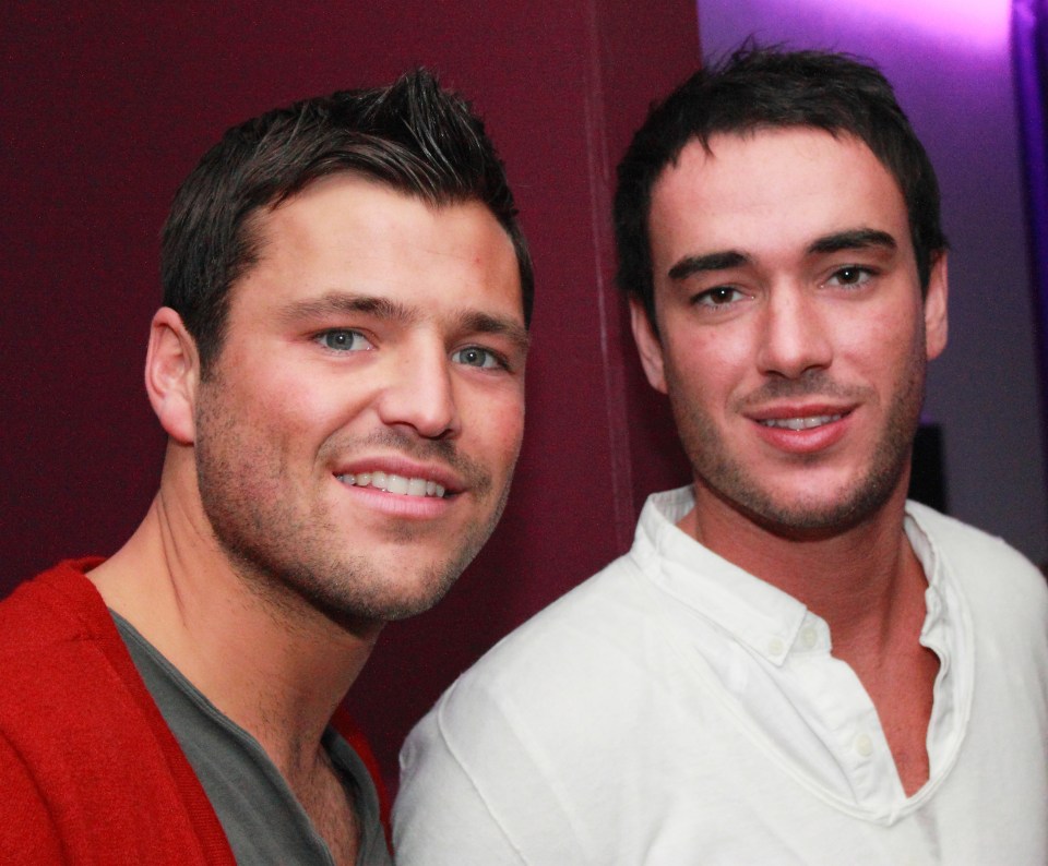 Mark Wright (left) and Jack Tweed (right) in 2011