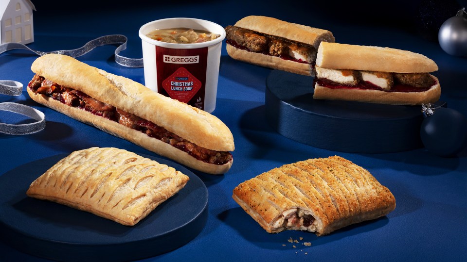 We explain when you can grab Greggs' Christmas menu - and how much it costs