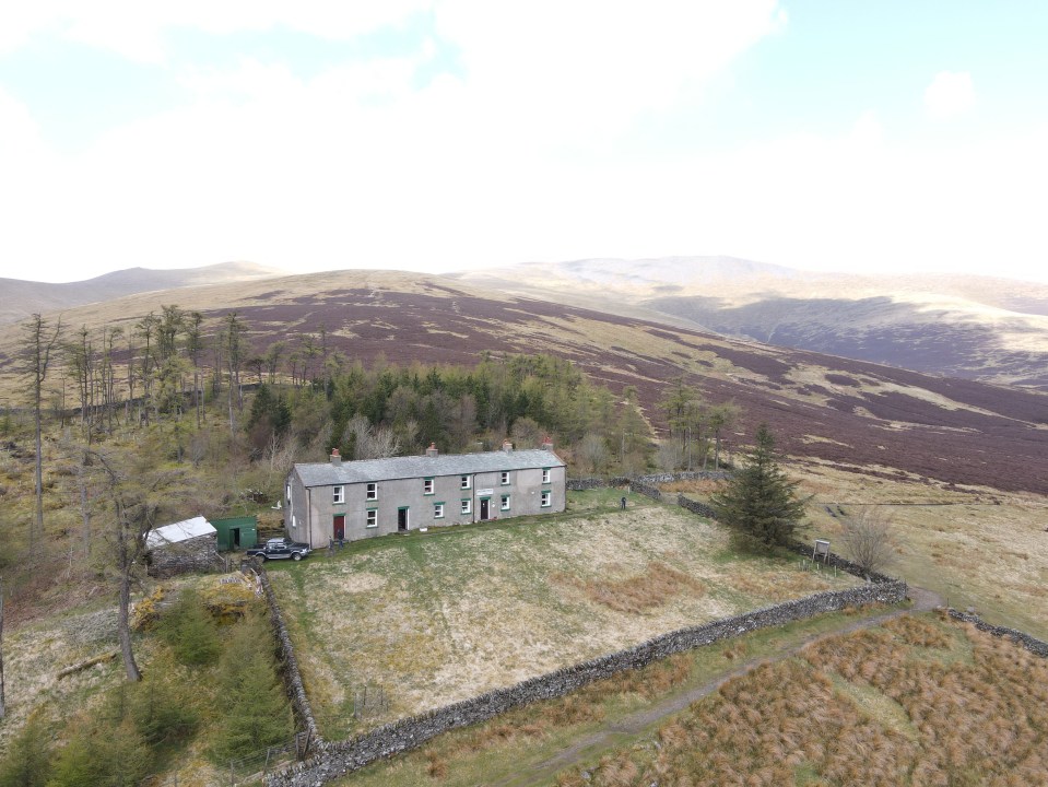 Britain's loneliest house has no sign of people for miles