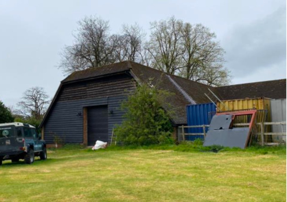 Under the plans an old barn could be torn down