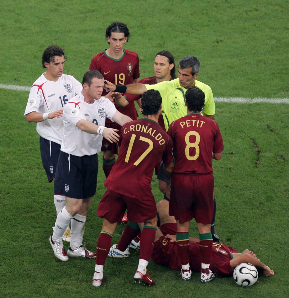 Wayne Rooney and Cristiano Ronaldo were making all the headlines back in 2006 in the quarter-finals