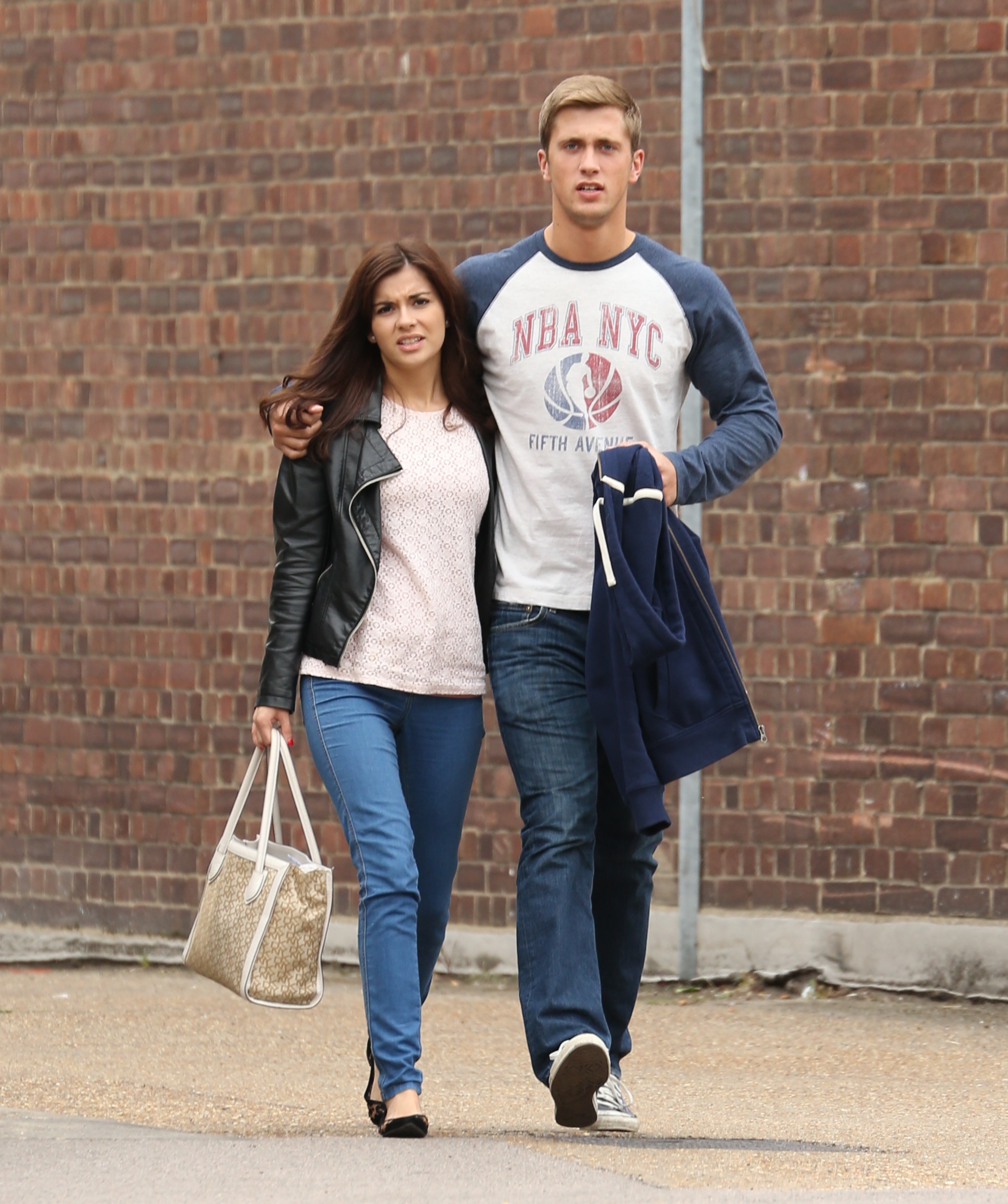 Dan Osbourne and his ex-girlfriend Meghan Tomlin back in 2013