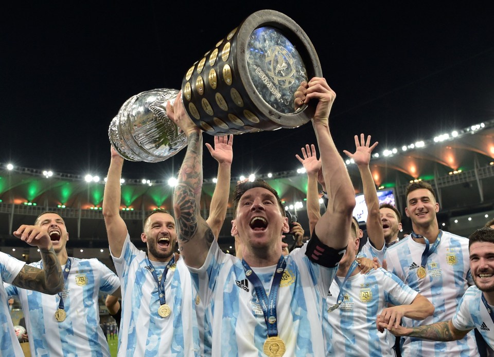 Argentina won the Copa America