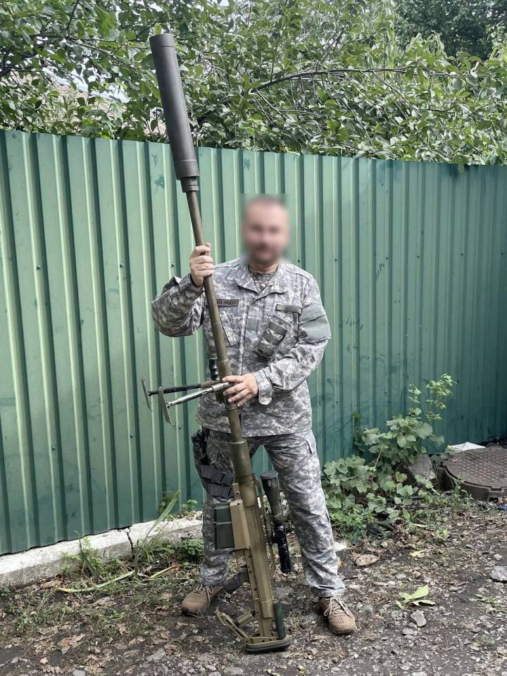 Ukrainian snipers often use the Snipex Alligator - a 6ft 5in long rifle