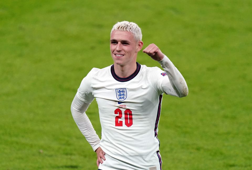 Phil Foden's silver hair at Euro 2020 will forever be remembered by England fans