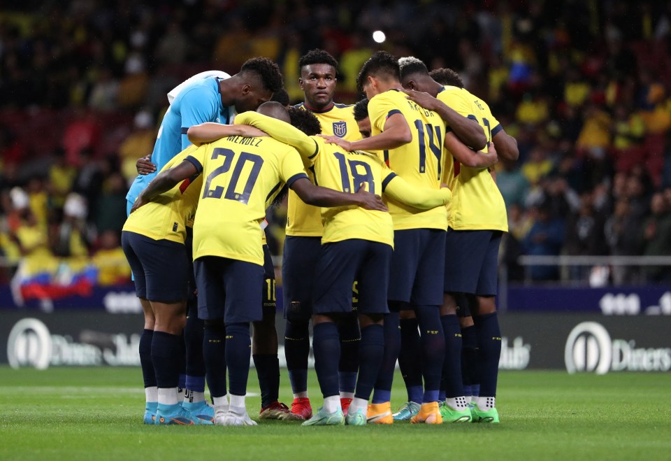 Ecuador take on hosts Qatar in the very first game of the tournament