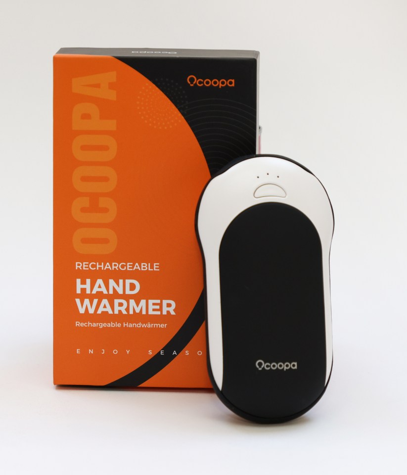 The hand warmer by Ocoopa is small enough to carry around in your pocket