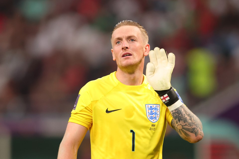 Goalkeeper Jordan Pickford provided a positive update on Harry Kane’s fitness