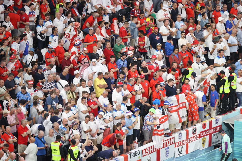 Hundreds of England fans will miss the opening few minutes against USA