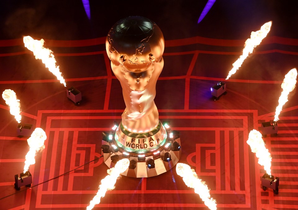 The World Cup began yesterday with a spectacular opening ceremony