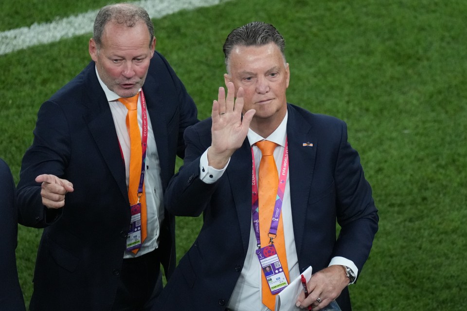 This is Louis van Gaal's third spell in charge of the national side