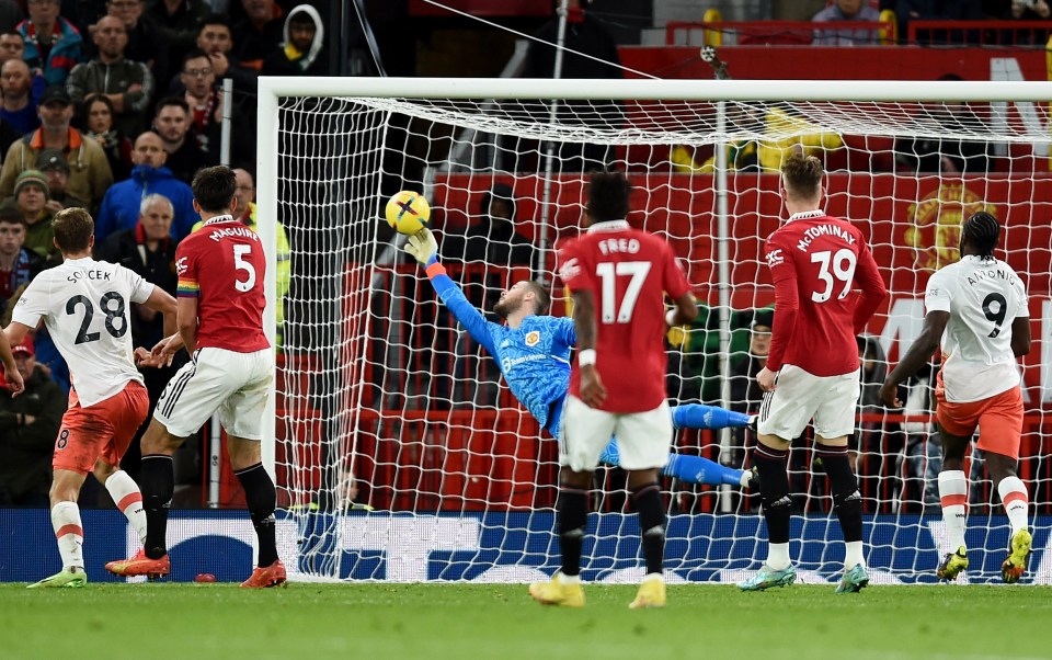 David de Gea has been on fine form for Manchester United so far this season