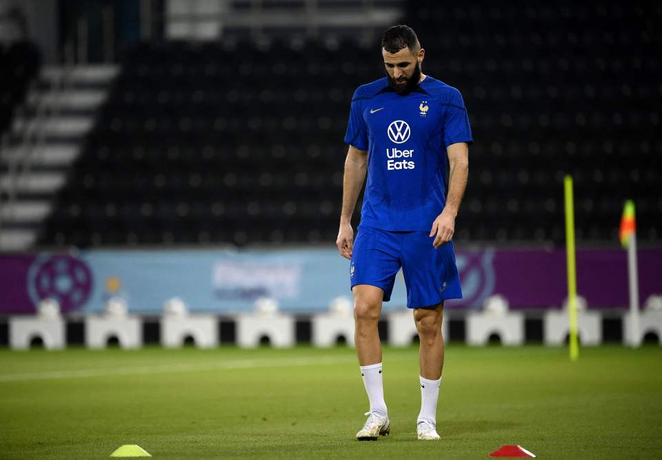 Karim Benzema is out of the World Cup despite making the initial 26-man squad for France