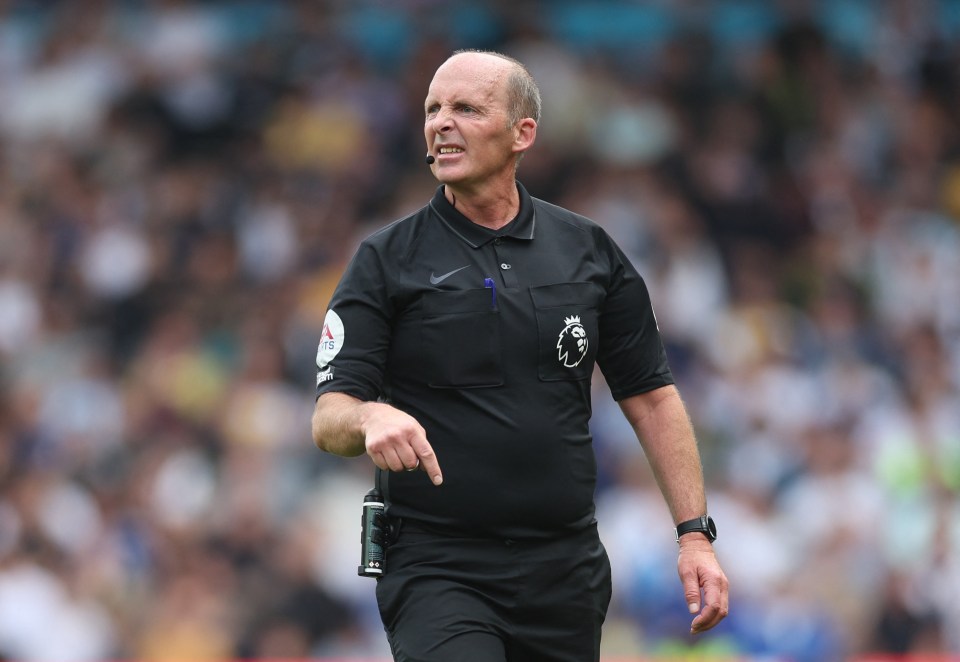 Mike Dean was not happy with the VAR during Portugal's World Cup clash with Ghana yesterday