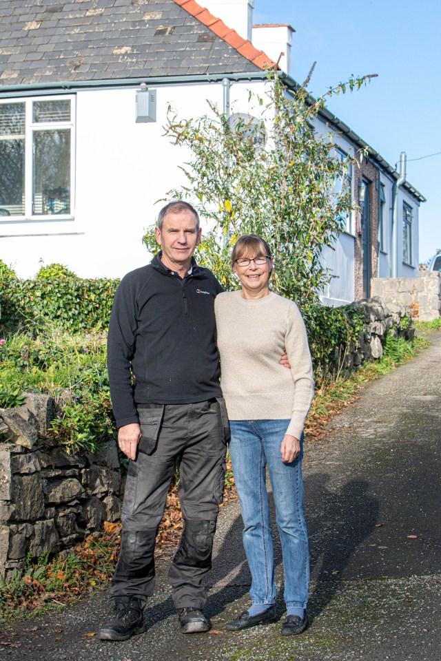 Clwyd and his wife Anwen said it was sometimes a challenge to leave the roundabout home