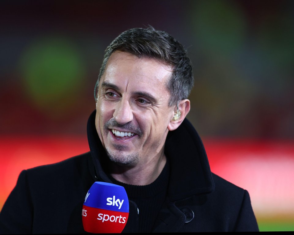 Neville says it isn't a guarantee of Arsenal finishing inside the top four